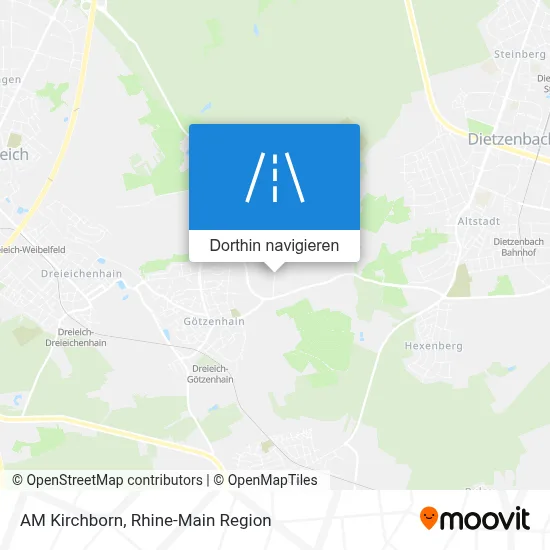 AM Kirchborn Karte