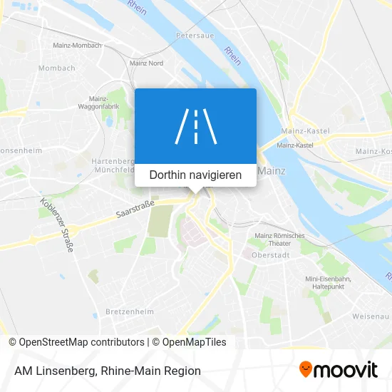 AM Linsenberg Karte
