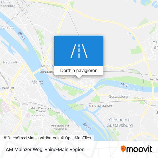 AM Mainzer Weg Karte
