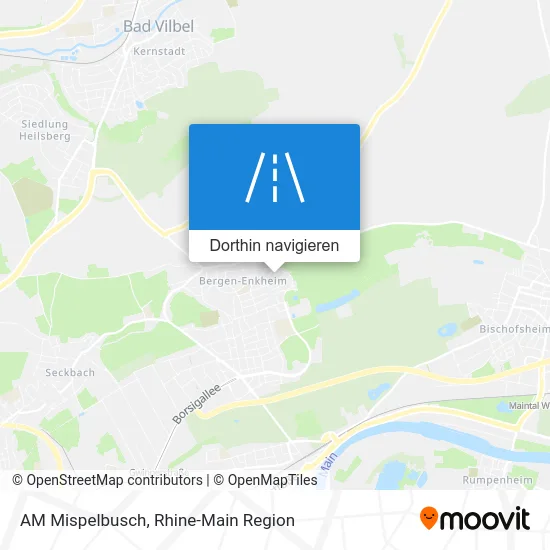 AM Mispelbusch Karte