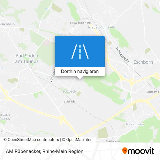 AM Rübenacker Karte