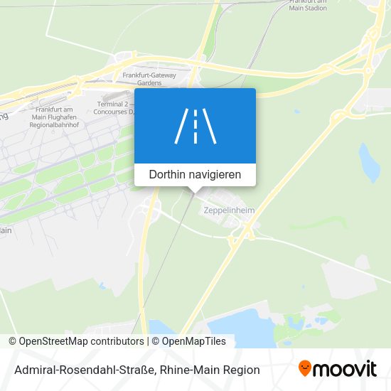 Admiral-Rosendahl-Straße Karte