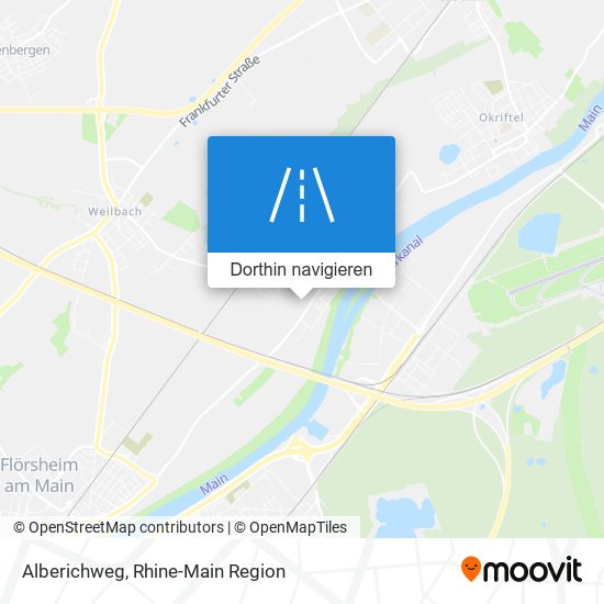 Alberichweg Karte