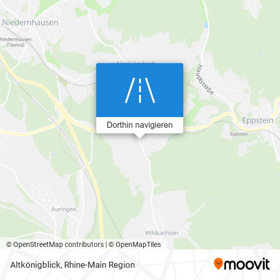 Altkönigblick Karte