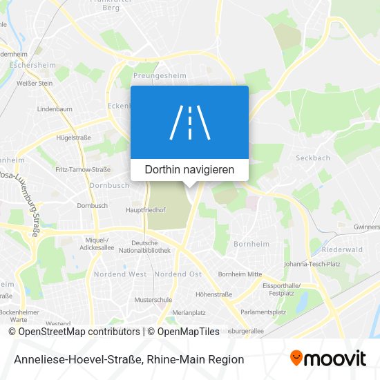 Anneliese-Hoevel-Straße Karte