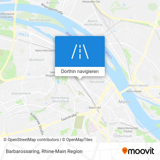 Barbarossaring Karte