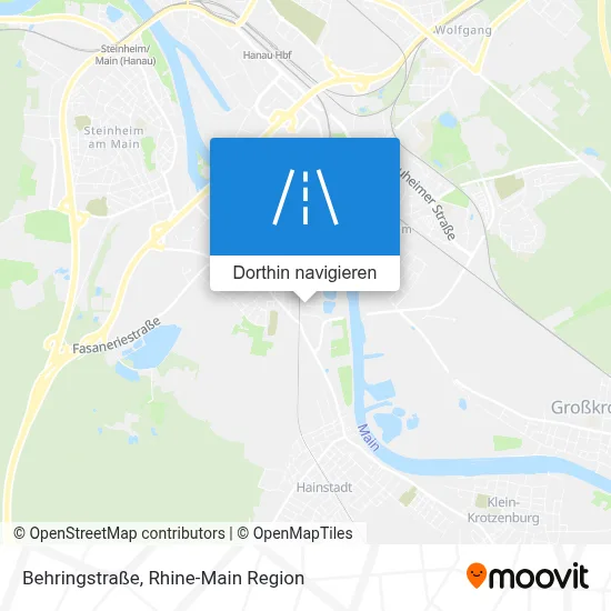 Behringstraße Karte