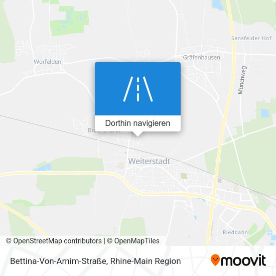Bettina-Von-Arnim-Straße Karte