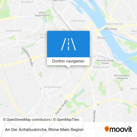 An Der Achatiuskirche Karte