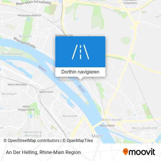 An Der Helling Karte