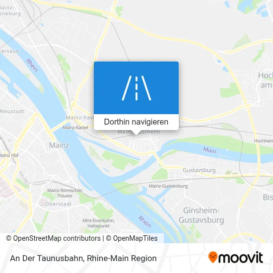 An Der Taunusbahn Karte