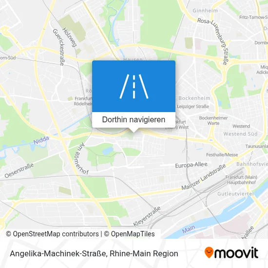 Angelika-Machinek-Straße Karte