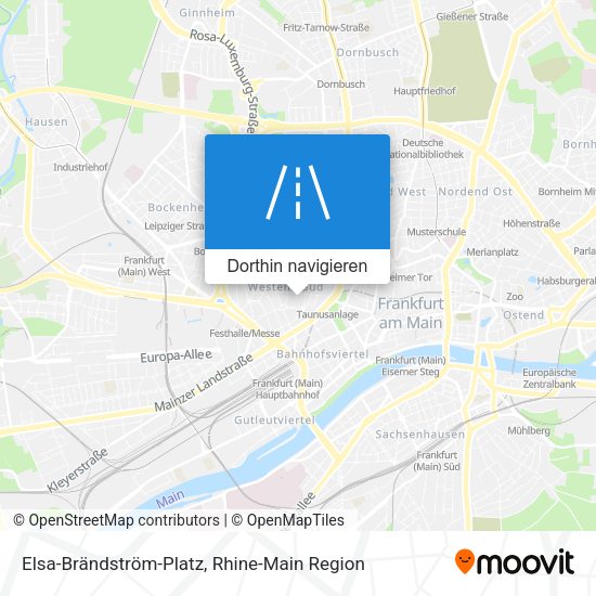 Elsa-Brändström-Platz Karte