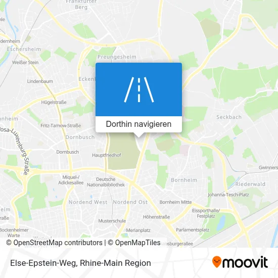 Else-Epstein-Weg Karte