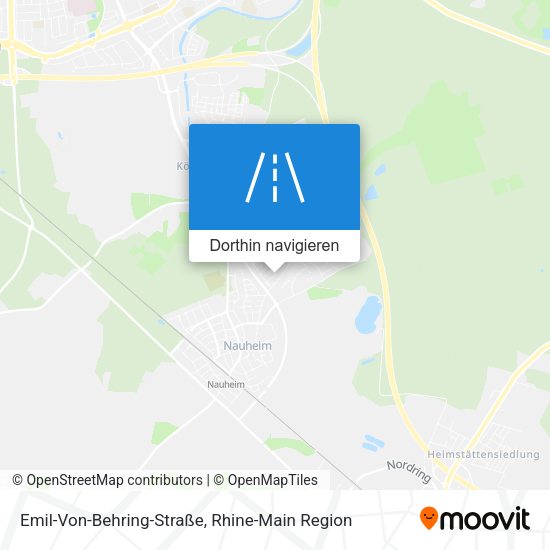 Emil-Von-Behring-Straße Karte