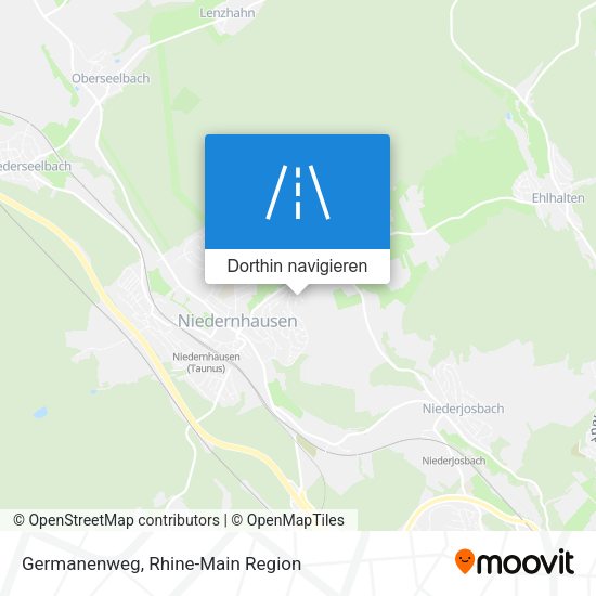 Germanenweg Karte