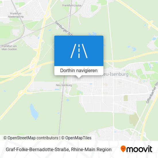 Graf-Folke-Bernadotte-Straße Karte