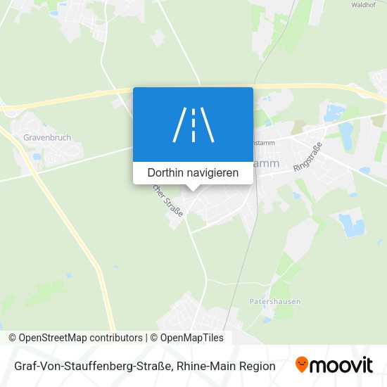 Graf-Von-Stauffenberg-Straße Karte