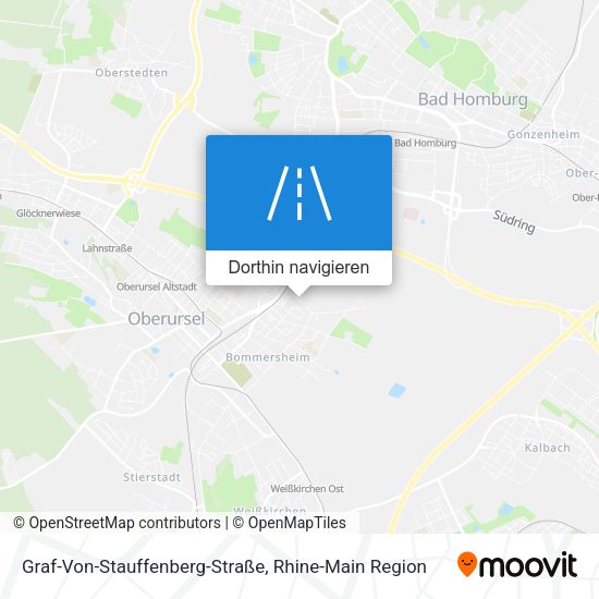 Graf-Von-Stauffenberg-Straße Karte