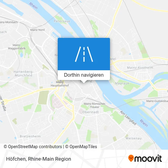 Höfchen Karte