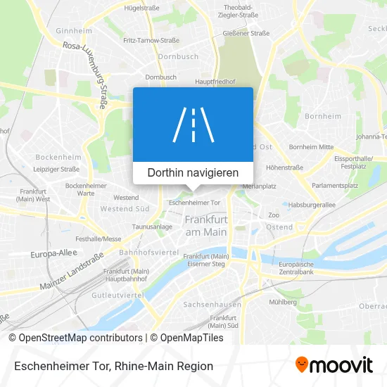 Eschenheimer Tor Karte