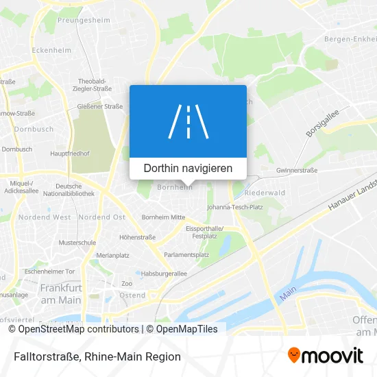 Falltorstraße Karte