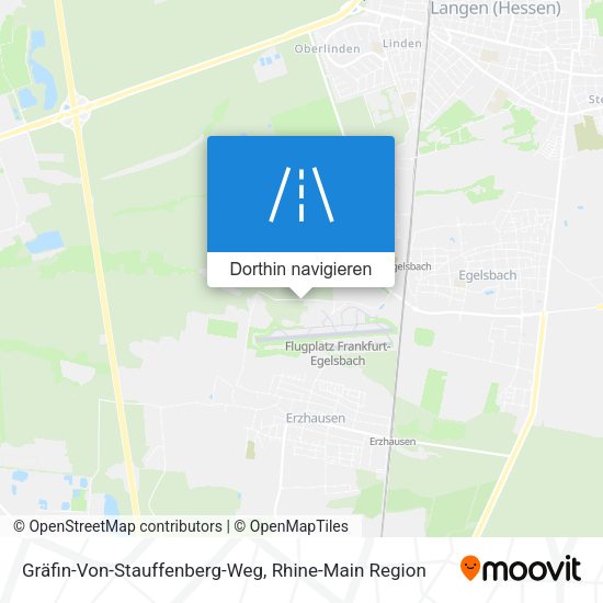 Gräfin-Von-Stauffenberg-Weg Karte