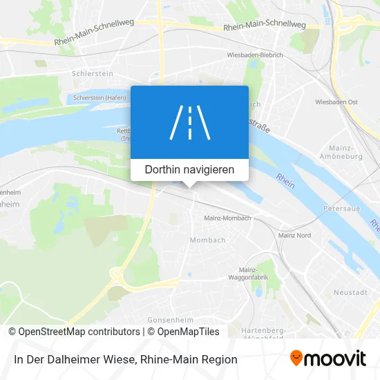 In Der Dalheimer Wiese Karte