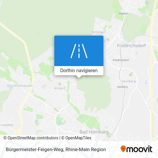 Bürgermeister-Feigen-Weg Karte