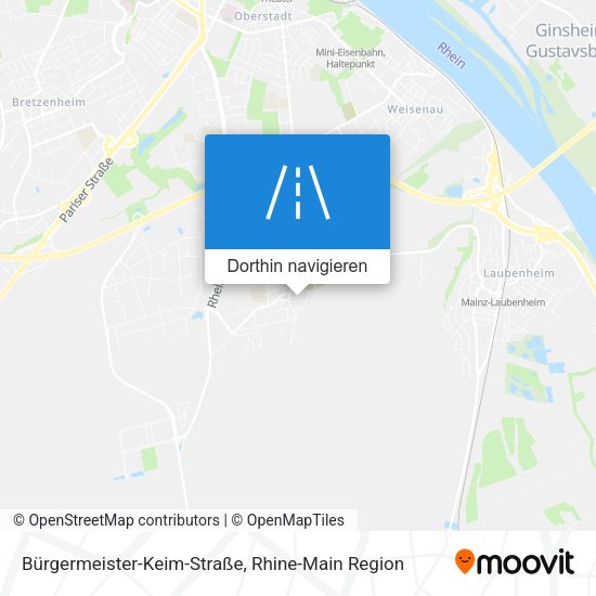 Bürgermeister-Keim-Straße Karte