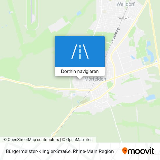 Bürgermeister-Klingler-Straße Karte