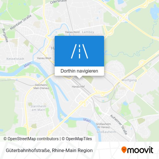 Güterbahnhofstraße Karte