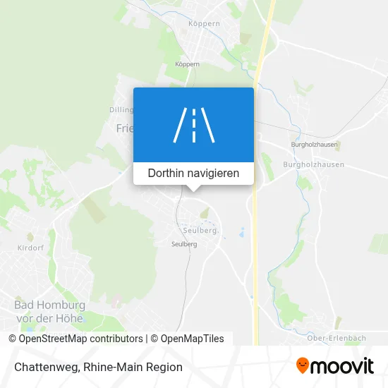 Chattenweg Karte