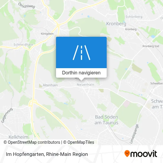 Im Hopfengarten Karte