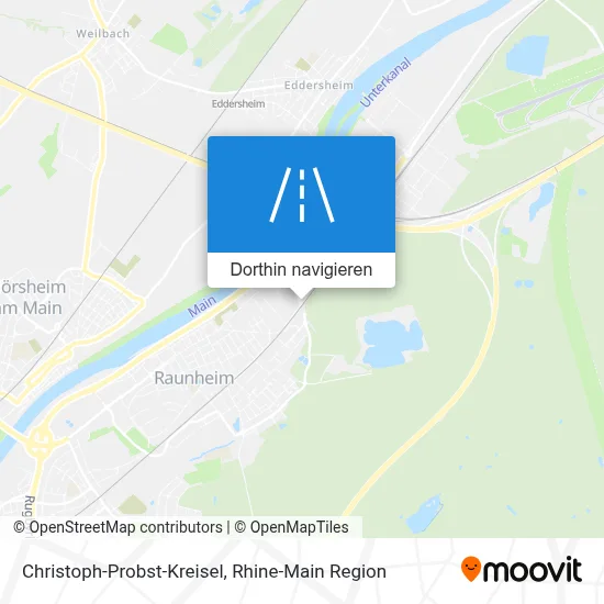 Christoph-Probst-Kreisel Karte