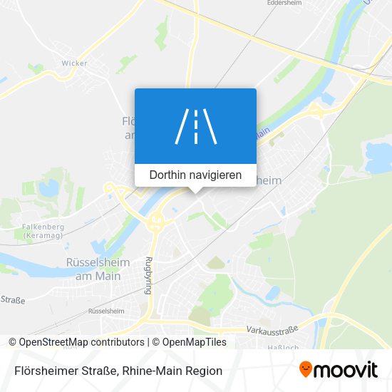 Flörsheimer Straße Karte