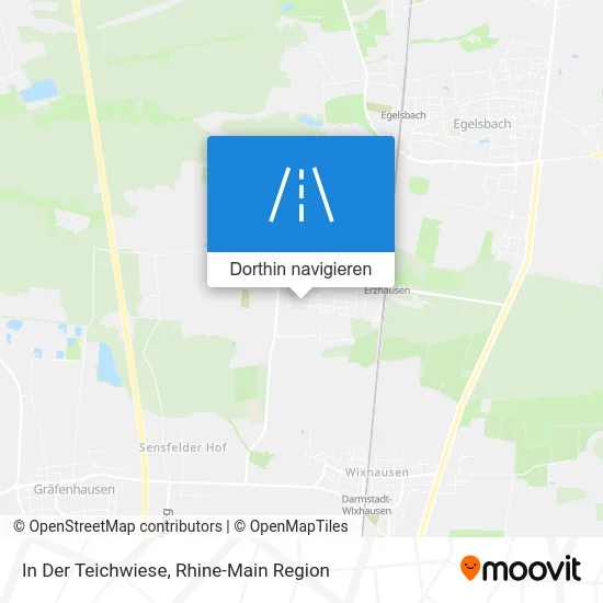 In Der Teichwiese Karte