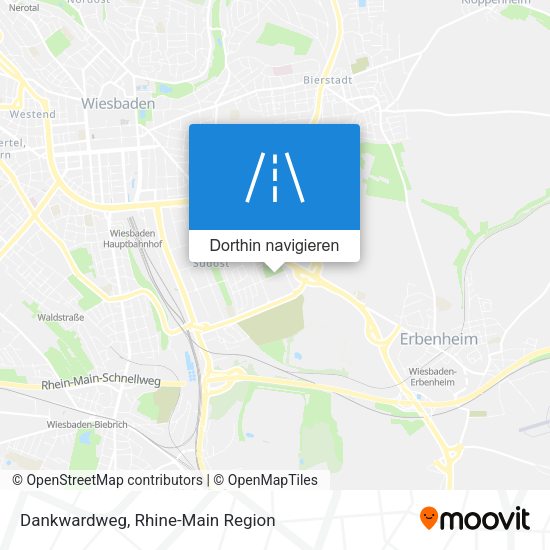 Dankwardweg Karte