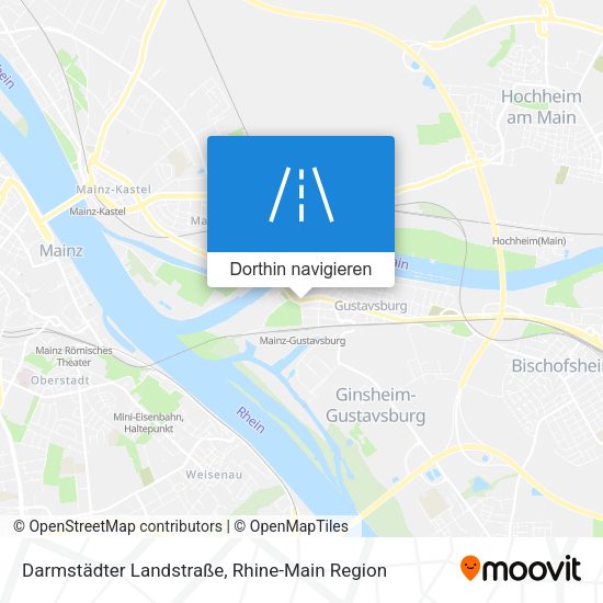 Darmstädter Landstraße Karte