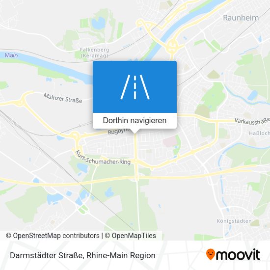 Darmstädter Straße Karte