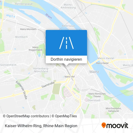 Kaiser-Wilhelm-Ring Karte