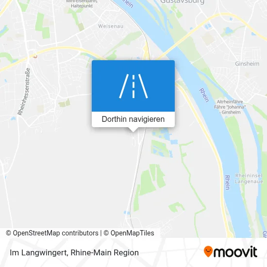 Im Langwingert Karte