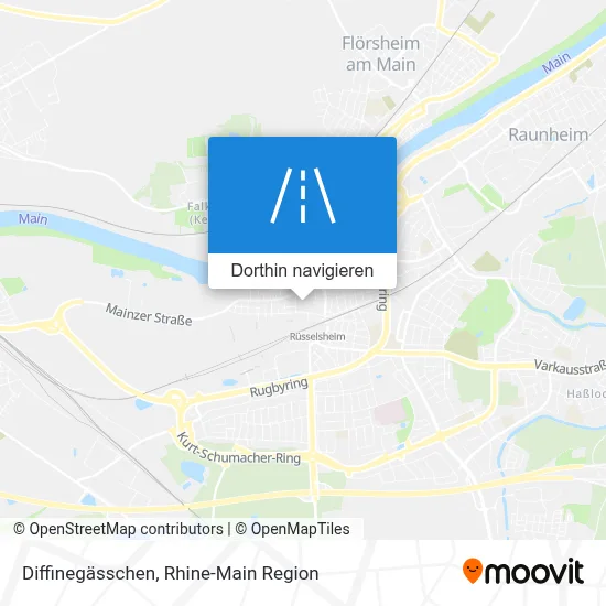 Diffinegässchen Karte