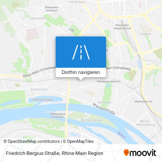 Wie komme ich mit Bus oder Bahn nach FriedrichBergiusStraße in Wiesbaden? Wie komme ich mit Bus oder Bahn nach FriedrichBergiusStraße in Wiesbaden?