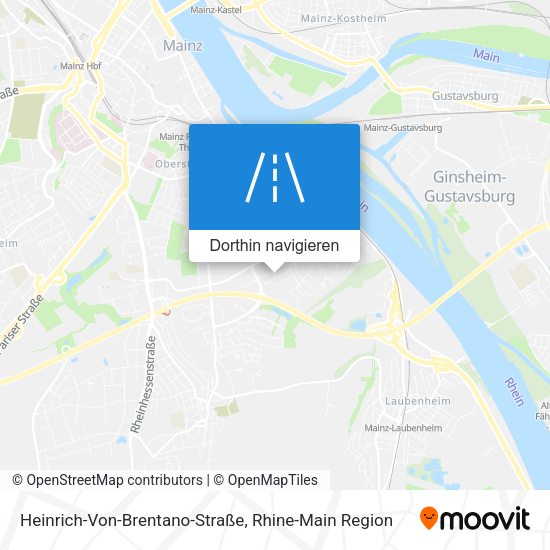 Heinrich-Von-Brentano-Straße Karte