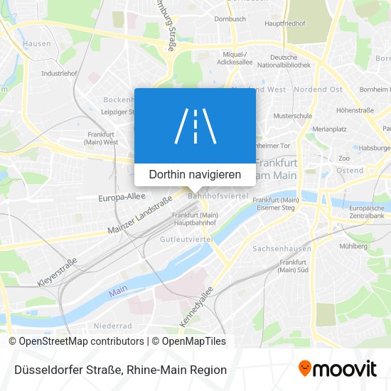 Düsseldorfer Straße Karte