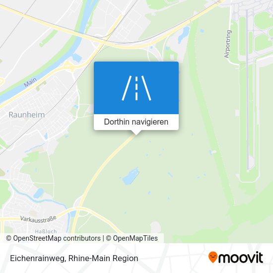 Eichenrainweg Karte