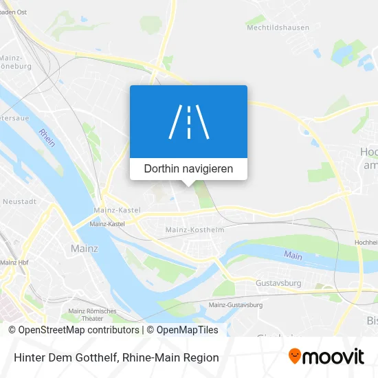 Hinter Dem Gotthelf Karte