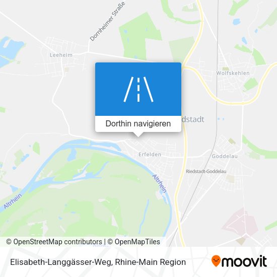 Elisabeth-Langgässer-Weg Karte