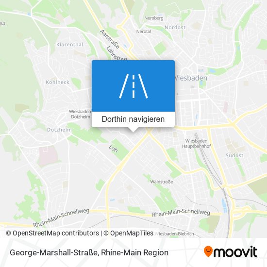 George-Marshall-Straße Karte